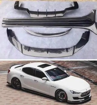 Carbon Fiber Front Bumper Lip & Rear Diffuser Cover & Side Body Skirt & Trunk Spoiler For Maserati Ghibli 2018 2019 2020 Year
Carbon Fiber Front Bumper Lip & Rear Diffuser Cover & Side Body Skirt & Trunk Spoiler For Maserati Ghibli 2018 2019 2020 Year