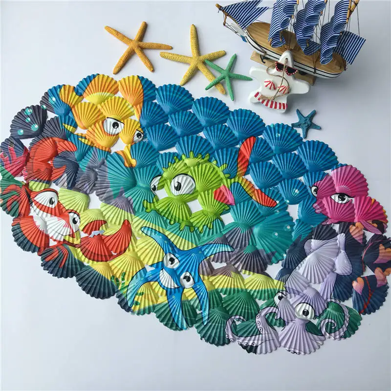 New Cartoon Shell Shaped Bath Mats For Kids Bathroom Pvc Shower Pad Non Slip Bathtub Mat Sucker Mats Shower Protector 68x37cm
New Cartoon Shell Shaped Bath Mats For Kids Bathroom Pvc Shower Pad Non Slip Bathtub Mat Sucker Mats Shower Protector 68x37cm