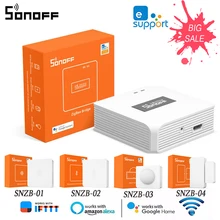 SONOFF Zigbee Bridge/Wireless Switch/Temperature And Humidity Sensor/Motion Sensor/Wireless Door Window Sensor Work With Ewelink SONOFF Zigbee Bridge/Wireless Switch/Temperature And Humidity Sensor/Motion Sensor/Wireless Door Window Sensor Work With Ewelink