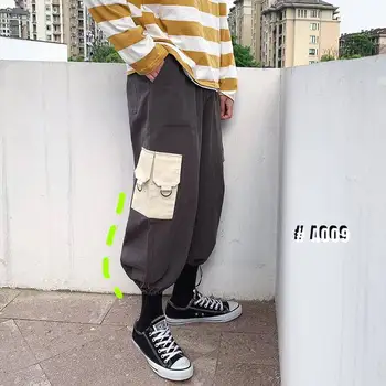 Men's Multi Pockets Cargo Harem Pants Hip Hop Casual Male Track Pants Joggers Trousers Fashion Harajuku Hipster Streetwear Pants
Men's Multi Pockets Cargo Harem Pants Hip Hop Casual Male Track Pants Joggers Trousers Fashion Harajuku Hipster Streetwear Pants