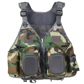 Fishing Life Jacket Multi-Pockets Floatation Vest Adults Buoyancy Waistcoat respiratory jacket safety vest survival utility vest
Fishing Life Jacket Multi-Pockets Floatation Vest Adults Buoyancy Waistcoat respiratory jacket safety vest survival utility vest