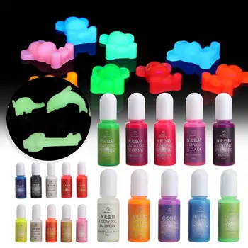 10 Colors Epoxy Resin Coloring Dye Resin Colorant Pigment Nail Art Craft Decoration Glow Jewelry Making Artifact DIY Accessory 
10 Colors Epoxy Resin Coloring Dye Resin Colorant Pigment Nail Art Craft Decoration Glow Jewelry Making Artifact DIY Accessory