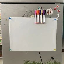 A3 Size Magnetic WhiteBoard Fridge Stickers Dry Erase White Board Thumbtack School Office Message Memo Marker Soft Board
A3 Size Magnetic WhiteBoard Fridge Stickers Dry Erase White Board Thumbtack School Office Message Memo Marker Soft Board