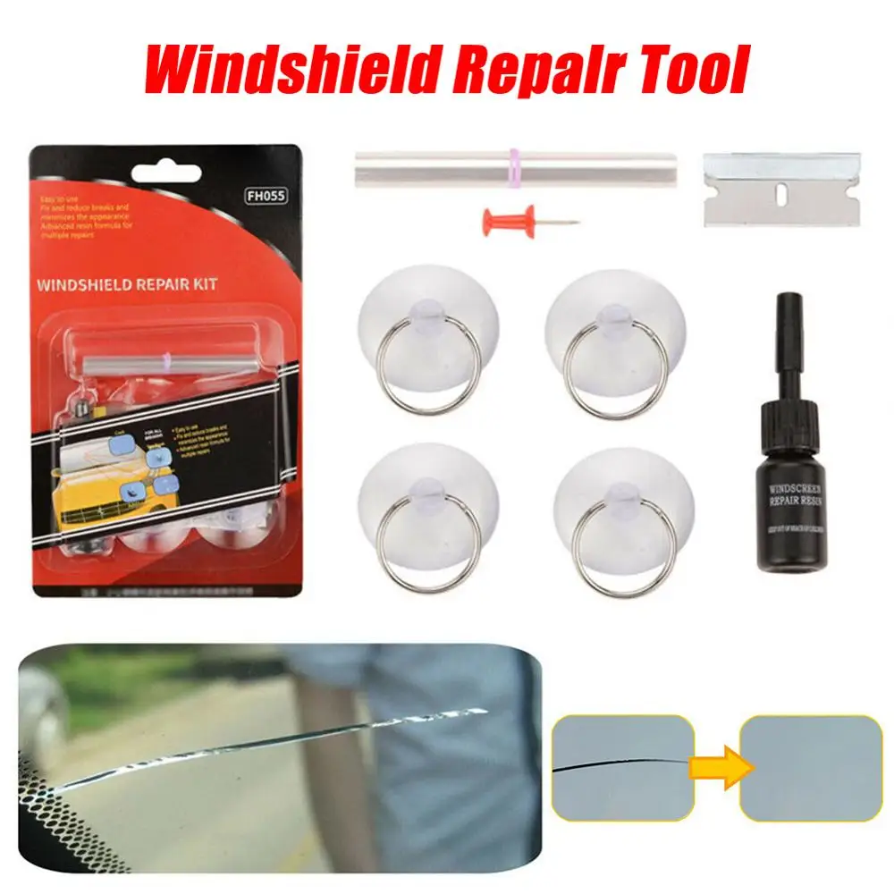 High Recommend 8pcs Glass Repair Tool Car Repair Crack Chip Scratch Winshield Kit car accessories Wholesale Quick delivery CSV
High Recommend 8pcs Glass Repair Tool Car Repair Crack Chip Scratch Winshield Kit car accessories Wholesale Quick delivery CSV