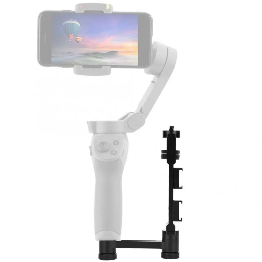 Mini Bracket with Shoe Mount Fill Light Microphone Cellphone for DJI OSMO Pocket Action Camera Vbestlife Portable Non-Slip Tripod Support