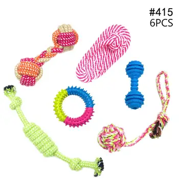 Puppy Rope Toy-Puppy Chew Toy Washable Cotton Rope Dog Toy 6 Piece Set 
Puppy Rope Toy-Puppy Chew Toy Washable Cotton Rope Dog Toy 6 Piece Set