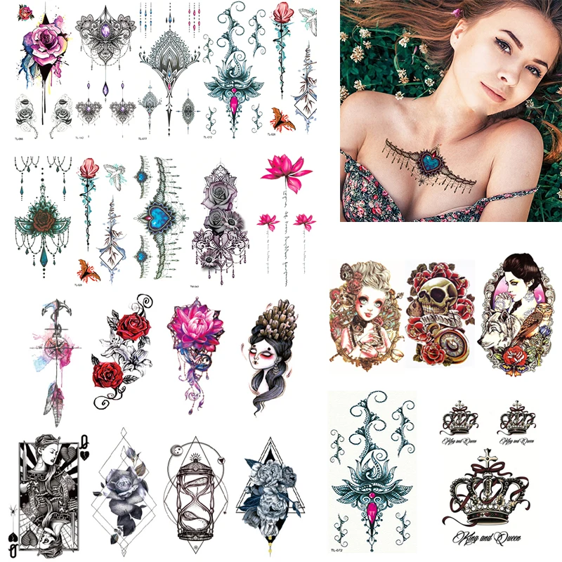 2/3/4/7Pcs Body Arm Temporary Tattoos Sticker For Men Women Fake Tattoo Waterproof Body Art Tattoos Flower Temporary Tattoos
2/3/4/7Pcs Body Arm Temporary Tattoos Sticker For Men Women Fake Tattoo Waterproof Body Art Tattoos Flower Temporary Tattoos