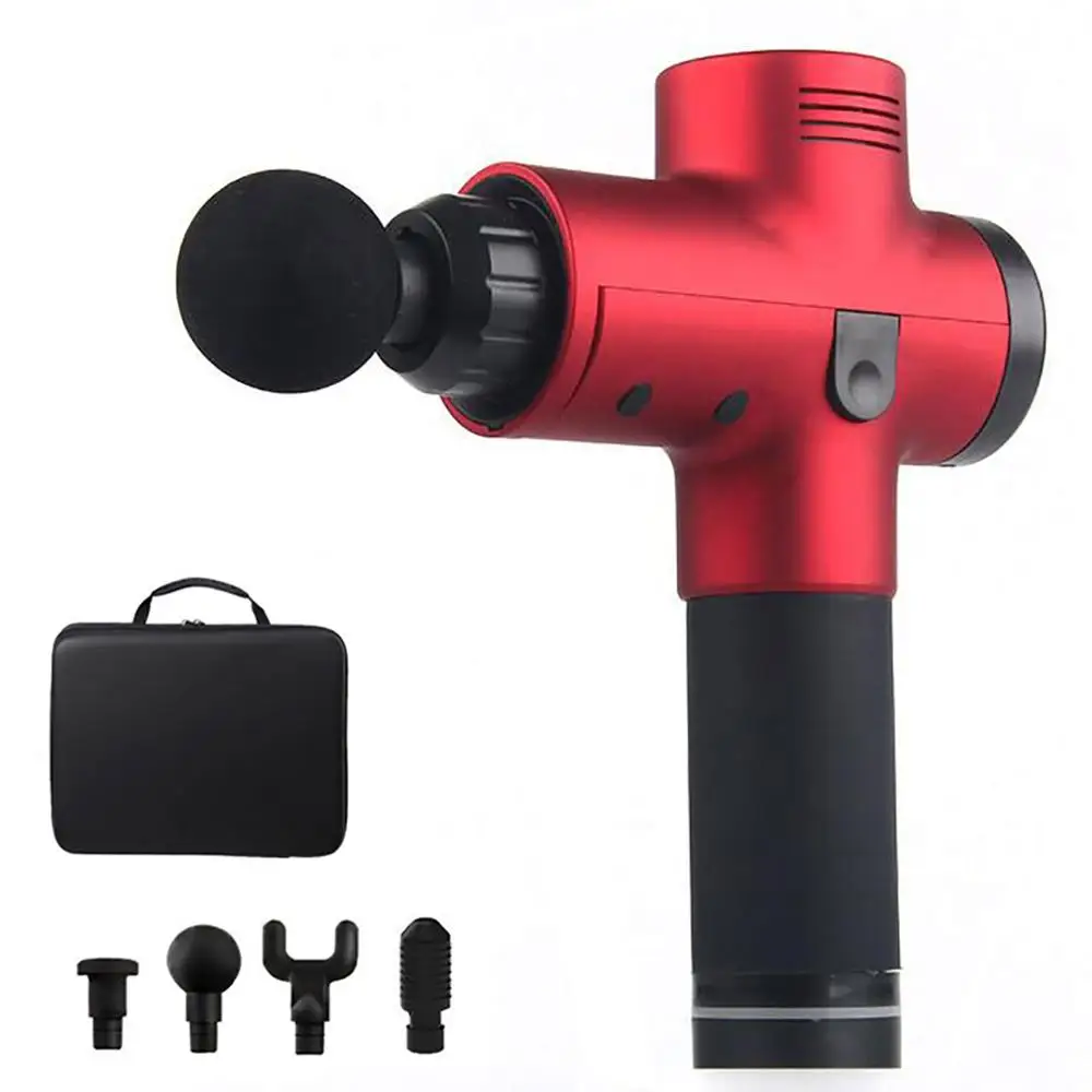 Tissue Massage Gun Muscle Massager Muscle Pain Management after Training Exercising Body Relaxation Slimming Shaping Pain Relief
Tissue Massage Gun Muscle Massager Muscle Pain Management after Training Exercising Body Relaxation Slimming Shaping Pain Relief