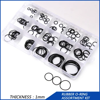 PCP DIY NBR Sealing O-rings Rubber Washer Durable Gasket Replacements CS1mm 1.5mm 1.9mm 2.4mm OD6-30mm 15 Sizes 150pcs DQ004
PCP DIY NBR Sealing O-rings Rubber Washer Durable Gasket Replacements CS1mm 1.5mm 1.9mm 2.4mm OD6-30mm 15 Sizes 150pcs DQ004