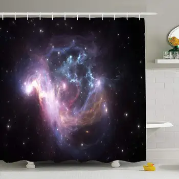 Shower Curtain Set with Hooks 60x72 Explosion Starry Deep Colorful Space Infinity Dust Nebula 3D Use Projects On Cosmic Nature
Shower Curtain Set with Hooks 60x72 Explosion Starry Deep Colorful Space Infinity Dust Nebula 3D Use Projects On Cosmic Nature