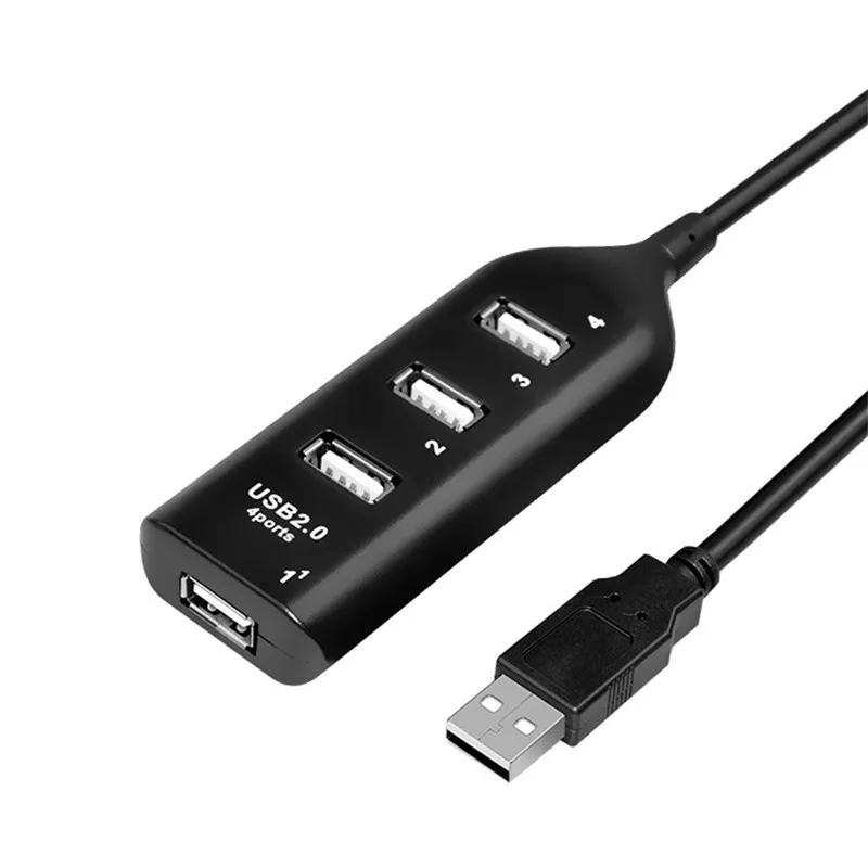 CARPRIE 4-портовый высокоскоростной usb-хаб для ПК DesktopUSB 2 0 разветвитель адаптер