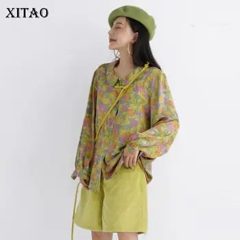 XITAO Vintage Print Pattern Pleated Shirt Women Clothes 2020 Spring New Fashion Loose Casual Match All Blouse Top Korean DMY3724
XITAO Vintage Print Pattern Pleated Shirt Women Clothes 2020 Spring New Fashion Loose Casual Match All Blouse Top Korean DMY3724