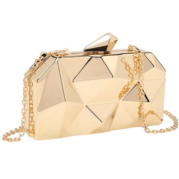 Geometry Clutch Evening Bag Elegent Chain Women Handbag For Party Shoulder Bag For Wedding/Dating/Party
Geometry Clutch Evening Bag Elegent Chain Women Handbag For Party Shoulder Bag For Wedding/Dating/Party