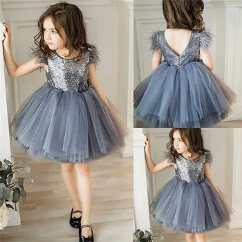 Toddler Baby Girl Princess Kid clothes round neck sleeveless Tassel Tulle Polyester backless Sequin Party Mini Dresses one piece
Toddler Baby Girl Princess Kid clothes round neck sleeveless Tassel Tulle Polyester backless Sequin Party Mini Dresses one piece