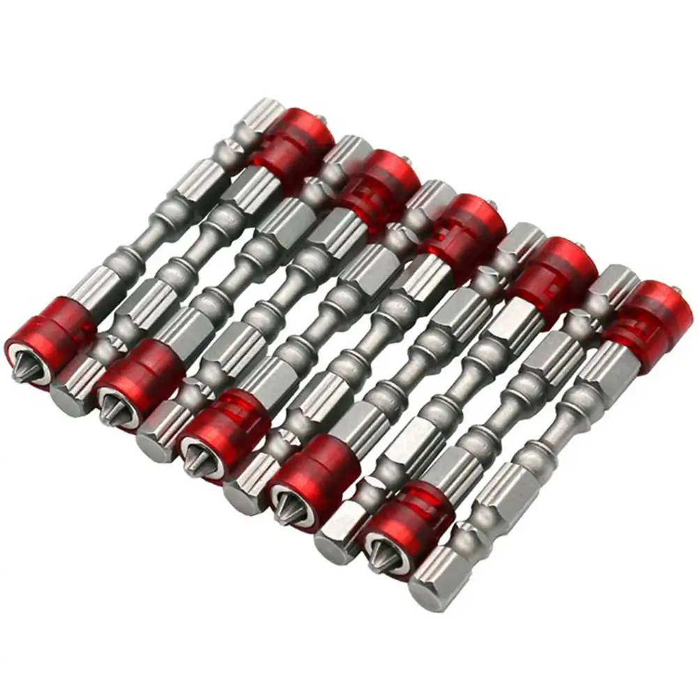 10Pcs Magnetic Screwdriver Bit Plasterboard Drywall Screwdriver Bit Ph2 Phillips Screw Driver Bits 1/4" Hex Shank For Power Tool
10Pcs Magnetic Screwdriver Bit Plasterboard Drywall Screwdriver Bit Ph2 Phillips Screw Driver Bits 1/4" Hex Shank For Power Tool