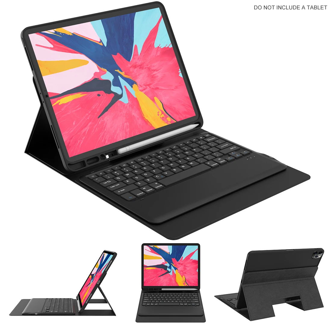 English Bluetooth Keyboard For iPad Pro 12.9 inch 2020 Removable Keyboard with PU Leather Tablet Protective Case and Pen Holder
English Bluetooth Keyboard For iPad Pro 12.9 inch 2020 Removable Keyboard with PU Leather Tablet Protective Case and Pen Holder