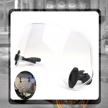 Universal Motorcycle Scooter Adjustable Clip On Windscreen Windshield Extension Spoiler Wind Deflector Adjustable Lockable
Universal Motorcycle Scooter Adjustable Clip On Windscreen Windshield Extension Spoiler Wind Deflector Adjustable Lockable