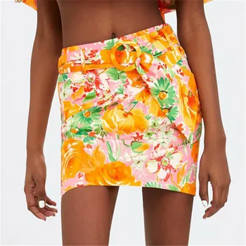 Women sexy floral print mini skirt bow tie sashes side zipper elegant female stylish 2019 autumn casual wear skirts mujer
Women sexy floral print mini skirt bow tie sashes side zipper elegant female stylish 2019 autumn casual wear skirts mujer