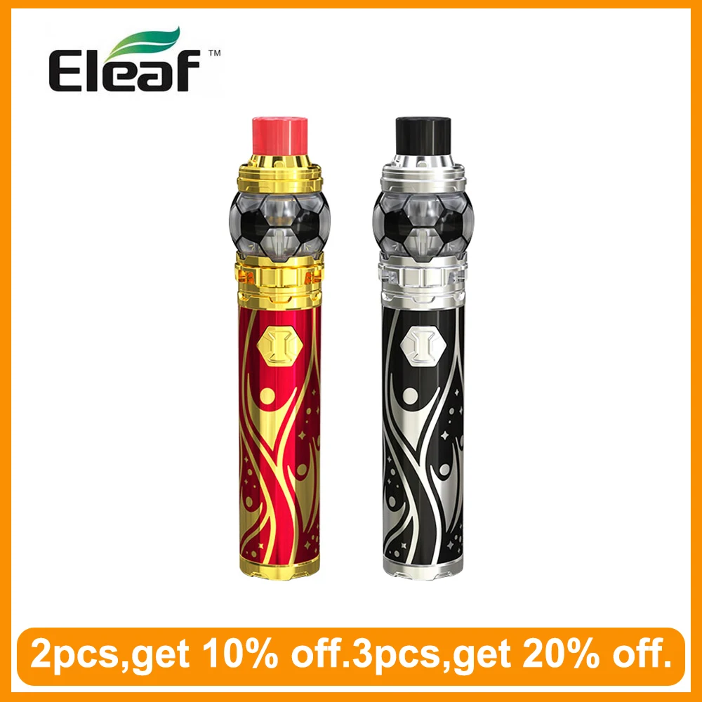 Big Sale Original Eleaf iJust 3 Kit With ELLO Duro Atomizer 7.5ml World Cup Built 3000mAh 80W HW-M Coil ECig
Big Sale Original Eleaf iJust 3 Kit With ELLO Duro Atomizer 7.5ml World Cup Built 3000mAh 80W HW-M Coil ECig