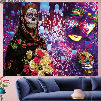 Halloween art Tapestry hippie Wall Hanging personality Pop style building goblen Home Decor Art Farmhouse Wall Carpet wall towel
Halloween art Tapestry hippie Wall Hanging personality Pop style building goblen Home Decor Art Farmhouse Wall Carpet wall towel