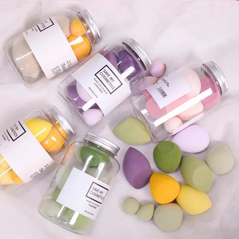 Cosmetic Puff Storage Box 7PCS Foundation Sponge Powder Smooth Cream Blending Face Beauty Makeup Tool Set with Bottle
Cosmetic Puff Storage Box 7PCS Foundation Sponge Powder Smooth Cream Blending Face Beauty Makeup Tool Set with Bottle