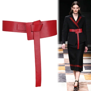 New Design Women Knot Waistbands wide long belts soft PU leather Fashion Woman cummerbunds Dress Decorate DIY bow Buckle Gifts
New Design Women Knot Waistbands wide long belts soft PU leather Fashion Woman cummerbunds Dress Decorate DIY bow Buckle Gifts