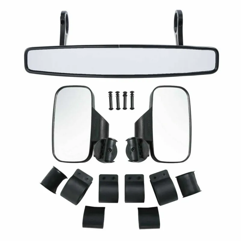 Motorcycle 1.75" Side & Wide 15" UTV Mirror Side Rearview Mirrors for Polaris RZR PRO XP800 900 1000 Ranger Yamaha Kawasaki MULE
Motorcycle 1.75" Side & Wide 15" UTV Mirror Side Rearview Mirrors for Polaris RZR PRO XP800 900 1000 Ranger Yamaha Kawasaki MULE