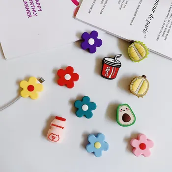 USB line Protector Cute Avocado / flower Milk tea bottle usb Charger Cable Winder Protect Saver Earphone Cord Sleeve Wire Cover
USB line Protector Cute Avocado / flower Milk tea bottle usb Charger Cable Winder Protect Saver Earphone Cord Sleeve Wire Cover