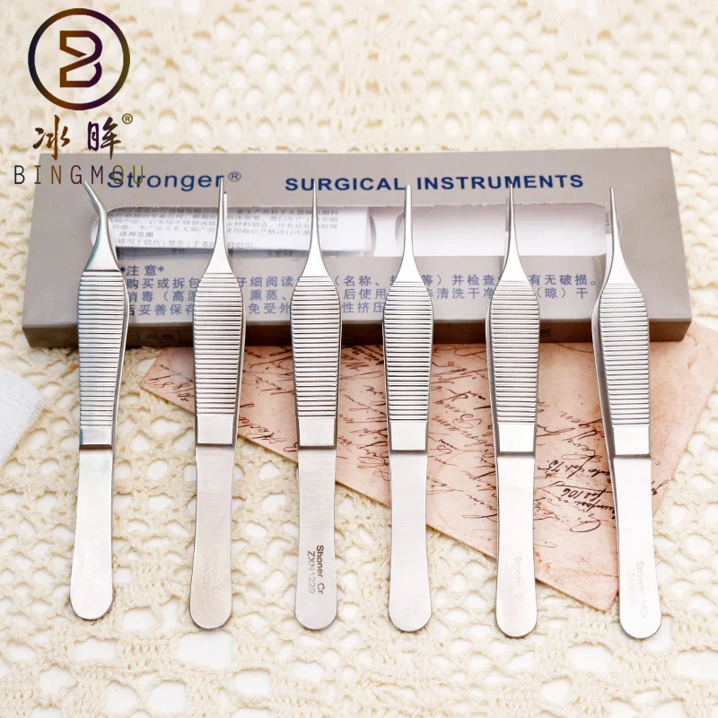 stainless steel straight toothed surgical operating instrument 0.6mm 1.0mm tissue forceps cosmetic plastic surgery
stainless steel straight toothed surgical operating instrument 0.6mm 1.0mm tissue forceps cosmetic plastic surgery