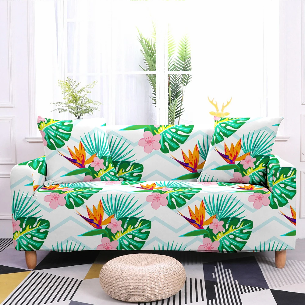3D Digital Flowers Couch Cover 29 3D Digital Flowers Couch Cover 35 Chair And Sofa Covers