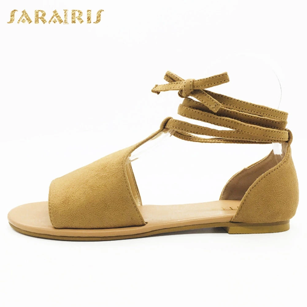 Sarairis 2020 New Design Peep Toe Concise Sandals Woman Shoes Cover Heel Lace-Up Wholesale Summer Shoes Women Sandals
Sarairis 2020 New Design Peep Toe Concise Sandals Woman Shoes Cover Heel Lace-Up Wholesale Summer Shoes Women Sandals