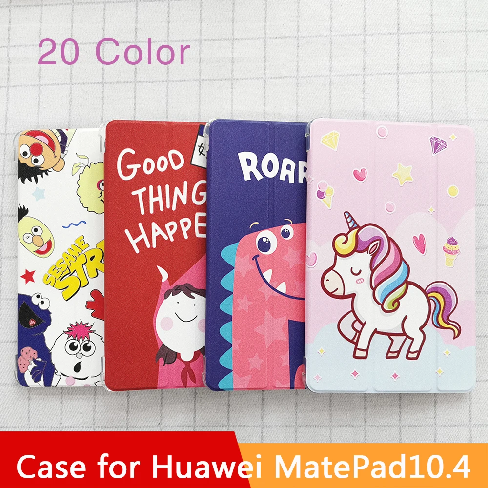 Smart Case for Huawei Matepad 10.4 Tablet Cartoon Protective Folding Stand Cover for Huawei Tablet 10.4 BAH3-W09 BAH3-AL00 Case
Smart Case for Huawei Matepad 10.4 Tablet Cartoon Protective Folding Stand Cover for Huawei Tablet 10.4 BAH3-W09 BAH3-AL00 Case