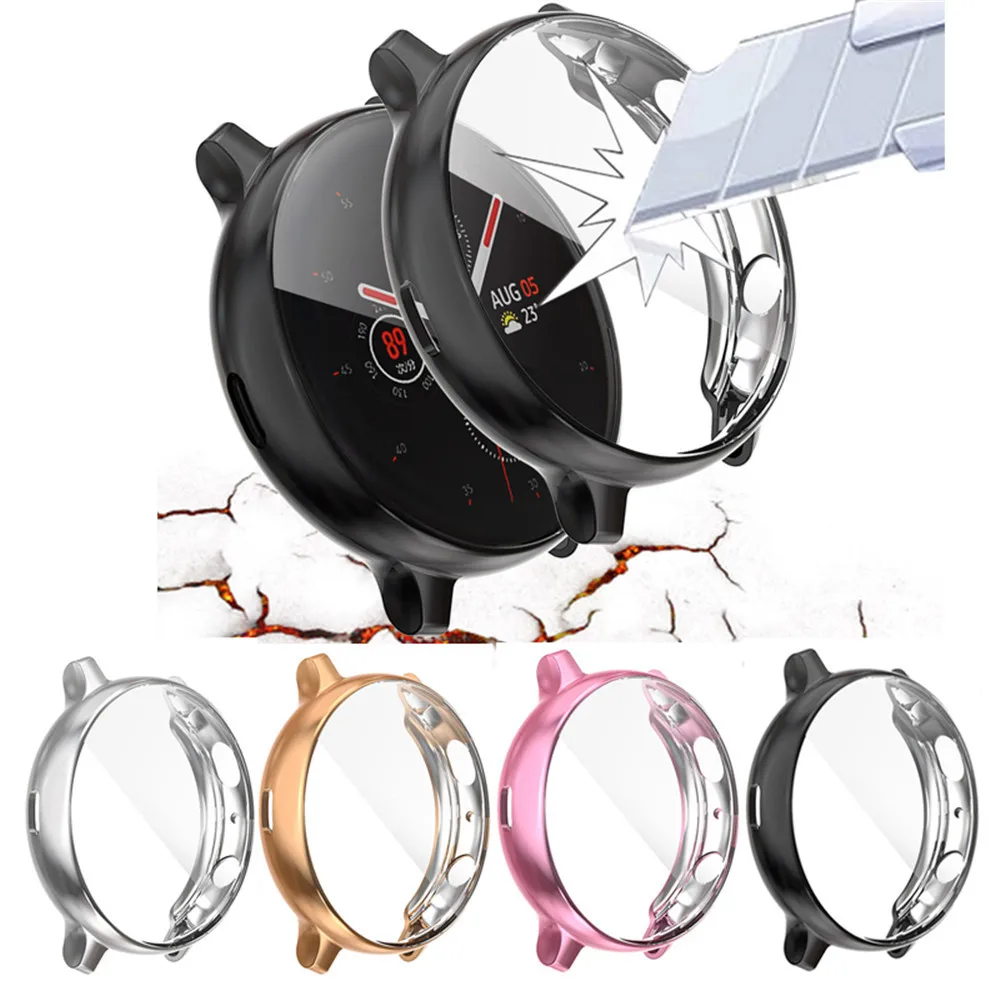 Protective Case For Samsung Galaxy Watch Active 2 Case Soft Silicone Watch Case Cover Colorful Protector For active 2 40mm 44mm
Protective Case For Samsung Galaxy Watch Active 2 Case Soft Silicone Watch Case Cover Colorful Protector For active 2 40mm 44mm