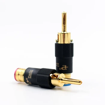 high quality self locking type plug black gold palting banana terminal of loudspeaker
high quality self locking type plug black gold palting banana terminal of loudspeaker