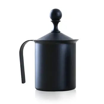 Coffee Mixer Cup Double Layer Milk Blender Hand Frother Foaming Cups for Latte H55A
Coffee Mixer Cup Double Layer Milk Blender Hand Frother Foaming Cups for Latte H55A