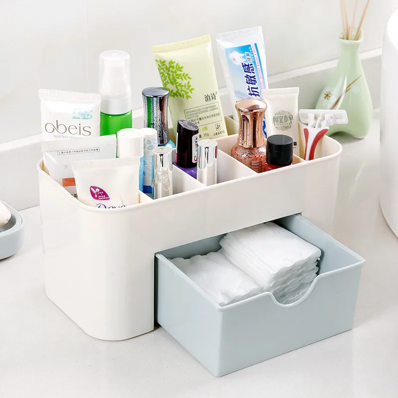 Drawer Type Double-layer Cosmetic Storage Box Multi-grid Necklace Jewelry Desk Dresser Storage Shelf Racks Household Items
Drawer Type Double-layer Cosmetic Storage Box Multi-grid Necklace Jewelry Desk Dresser Storage Shelf Racks Household Items