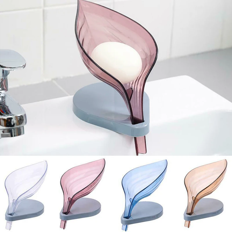 Soap Holder Sink Sponge Drain Box Creative Leaf Suction Cup Storage Drying Rack Cleaning Brush Case Non-slip Bathroom Soap Dish
Soap Holder Sink Sponge Drain Box Creative Leaf Suction Cup Storage Drying Rack Cleaning Brush Case Non-slip Bathroom Soap Dish