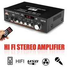 Power Amplifiers USB Audio Amplifier FM Subwoofer Amplifier Bluetooth-compatible Theater Bass Treble Sound System Mini Amplifier
Power Amplifiers USB Audio Amplifier FM Subwoofer Amplifier Bluetooth-compatible Theater Bass Treble Sound System Mini Amplifier