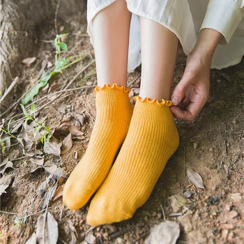 Japanese Ruffled Low Waist Cute Women Cotton Socks Harajuku Popular Punk Funny Lace Sexy Ladies Solid Ankle Socks Pink Gril 
Japanese Ruffled Low Waist Cute Women Cotton Socks Harajuku Popular Punk Funny Lace Sexy Ladies Solid Ankle Socks Pink Gril