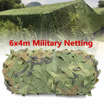Outdoor Sun Shelter 6x4m Canopy Woodland Camouflage Netting Decoration Sunshade Cloth Military Army Hunting Camping Cover Net
Outdoor Sun Shelter 6x4m Canopy Woodland Camouflage Netting Decoration Sunshade Cloth Military Army Hunting Camping Cover Net