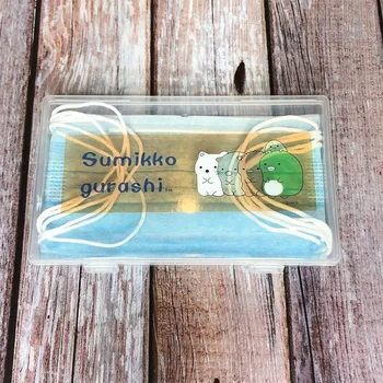 2Pcs Transparent Face Masks Dustproof Storage Box , 
2Pcs Transparent Face Masks Dustproof Storage Box ,