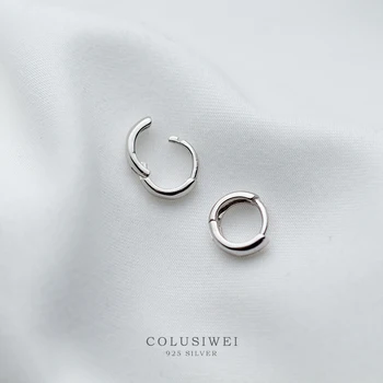 Colusiwei Authentic 925 Sterling Silver Simple Round Tiny Hoop Earrings for Women Minimalism Fashion Jewelry Arete Brincos
Colusiwei Authentic 925 Sterling Silver Simple Round Tiny Hoop Earrings for Women Minimalism Fashion Jewelry Arete Brincos