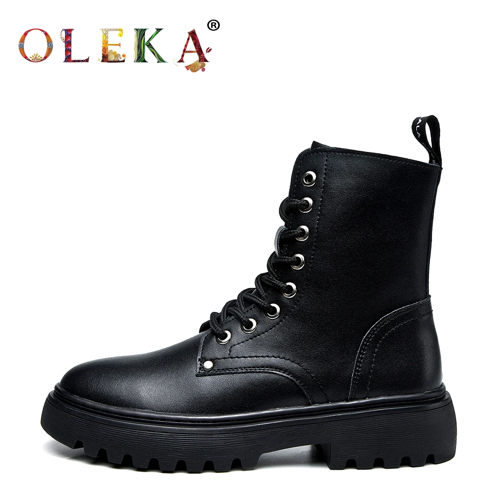 OLEKA Mid-calf Winter Ladies Winter Boots Platform Riband Round Toe Boots Leisure Style Basic New AS437
OLEKA Mid-calf Winter Ladies Winter Boots Platform Riband Round Toe Boots Leisure Style Basic New AS437