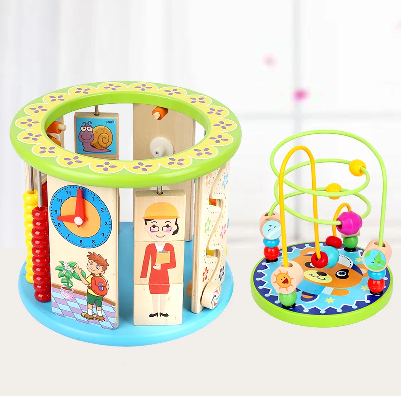 Montessori Early Childhood Learning Educationa Toy Multi-Function Six-Sided Large Round Bead Treasure Box Puzzle Beaded Math Toy
Montessori Early Childhood Learning Educationa Toy Multi-Function Six-Sided Large Round Bead Treasure Box Puzzle Beaded Math Toy