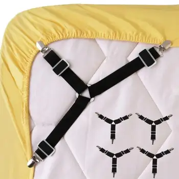 4PCS Non-slip Sheet Buckle Adjustable Metal Triangle Elastic Band Fixed Clip Home Mattress High Quality Elastic Rope Buckle
4PCS Non-slip Sheet Buckle Adjustable Metal Triangle Elastic Band Fixed Clip Home Mattress High Quality Elastic Rope Buckle