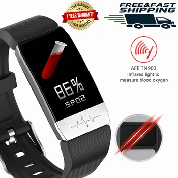 Men Women Temperature Measuring Smart Bracelet Wristband Fever Monitor Health Fitness Tracker ECG Monitor for Android iOS
Men Women Temperature Measuring Smart Bracelet Wristband Fever Monitor Health Fitness Tracker ECG Monitor for Android iOS