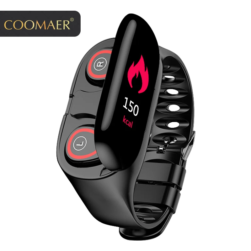 Newest AI smart watc Bluetooth headset health tracker pedometer Fitness bracelet smart bracelet 2in1 wireless Bluetooth headset
Newest AI smart watc Bluetooth headset health tracker pedometer Fitness bracelet smart bracelet 2in1 wireless Bluetooth headset