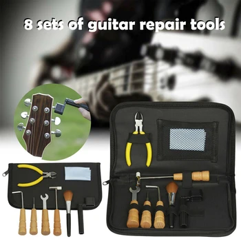 8pcs Guitar Repair Kit Brush Pliers Care Tool Universal Musical Instruments Professional String Winder Guitar Repair Kit
8pcs Guitar Repair Kit Brush Pliers Care Tool Universal Musical Instruments Professional String Winder Guitar Repair Kit