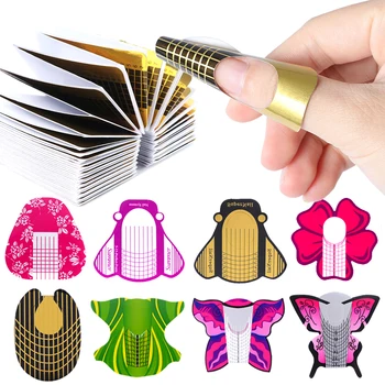 10pcs French Tips Nail Forms UV Gel Tips Extension Builder Form Guide For DIY Nail Art Extension Stencil Manicure Tools LA941-4
10pcs French Tips Nail Forms UV Gel Tips Extension Builder Form Guide For DIY Nail Art Extension Stencil Manicure Tools LA941-4