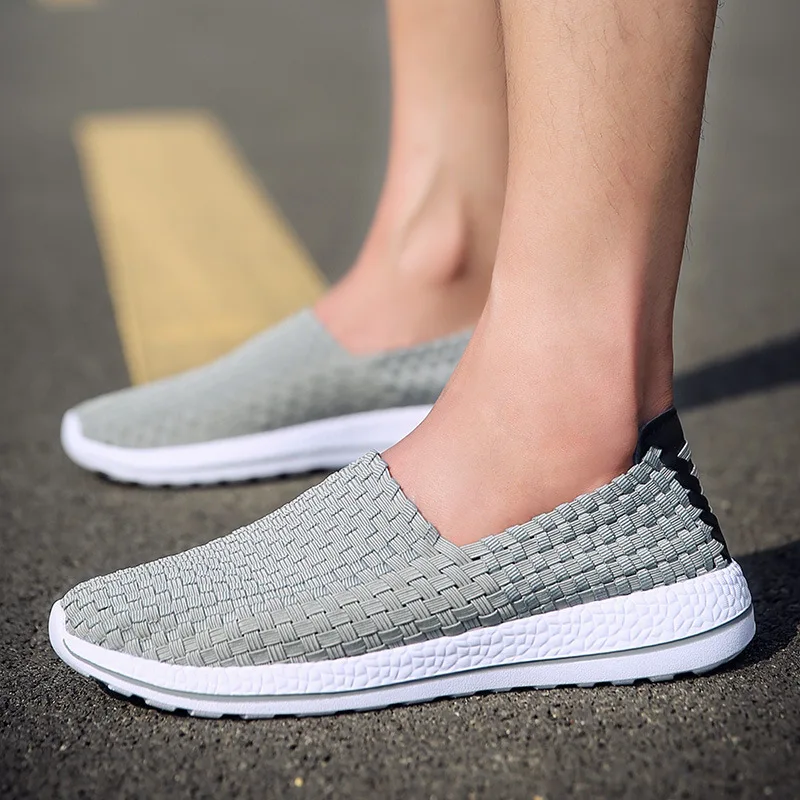 Woven Shoes Men's Summer Moccosins Men's Korean-style Trend Breathable Cloth Shoes Men's Slip-on Loafers MEN'S Casual Shoes
Woven Shoes Men's Summer Moccosins Men's Korean-style Trend Breathable Cloth Shoes Men's Slip-on Loafers MEN'S Casual Shoes